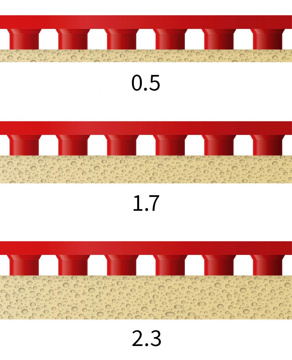 厚さや硬さの違いを知る｜ラバーの選び方｜卓球初心者ガイド｜知る ...