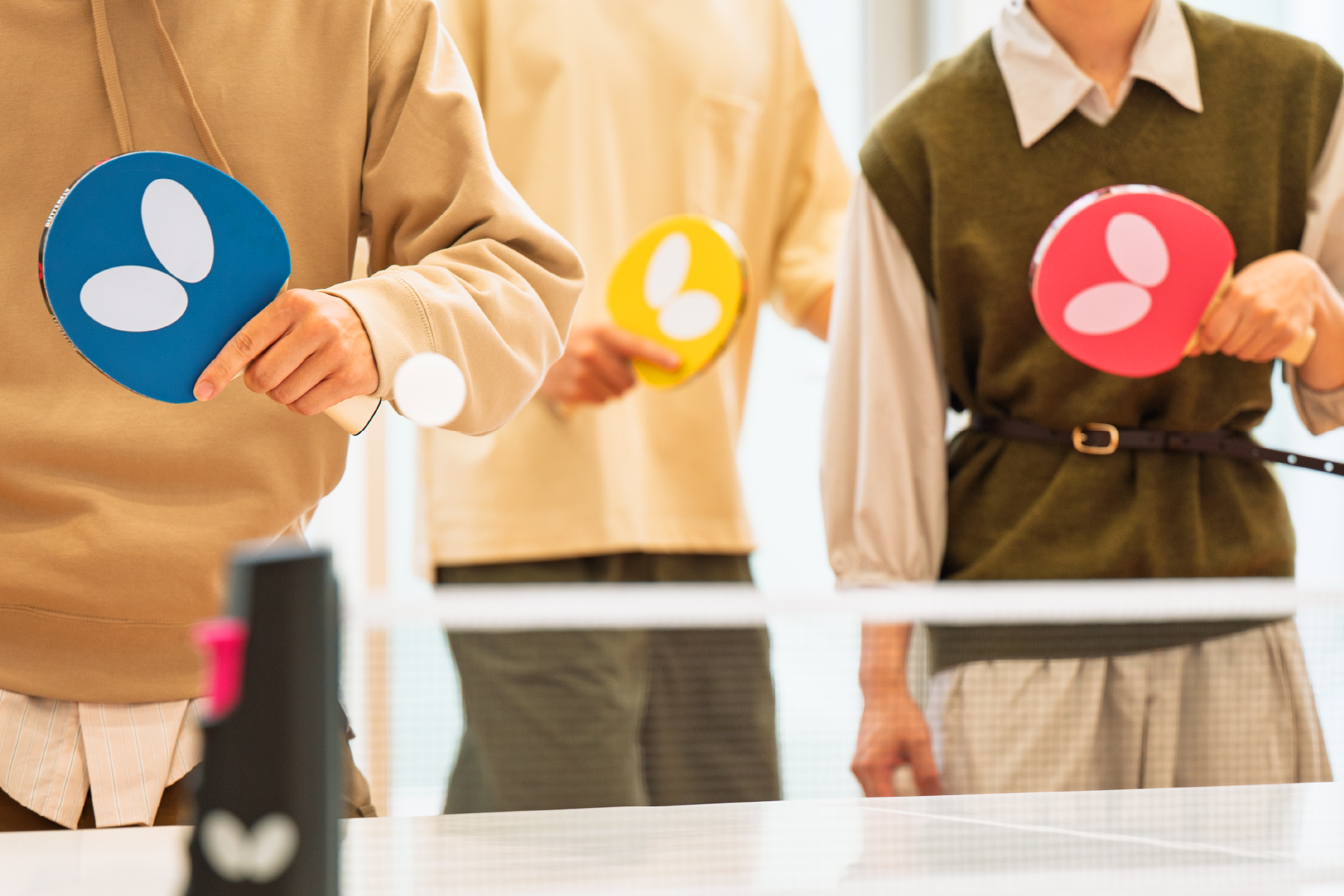 ロゴラケット３色