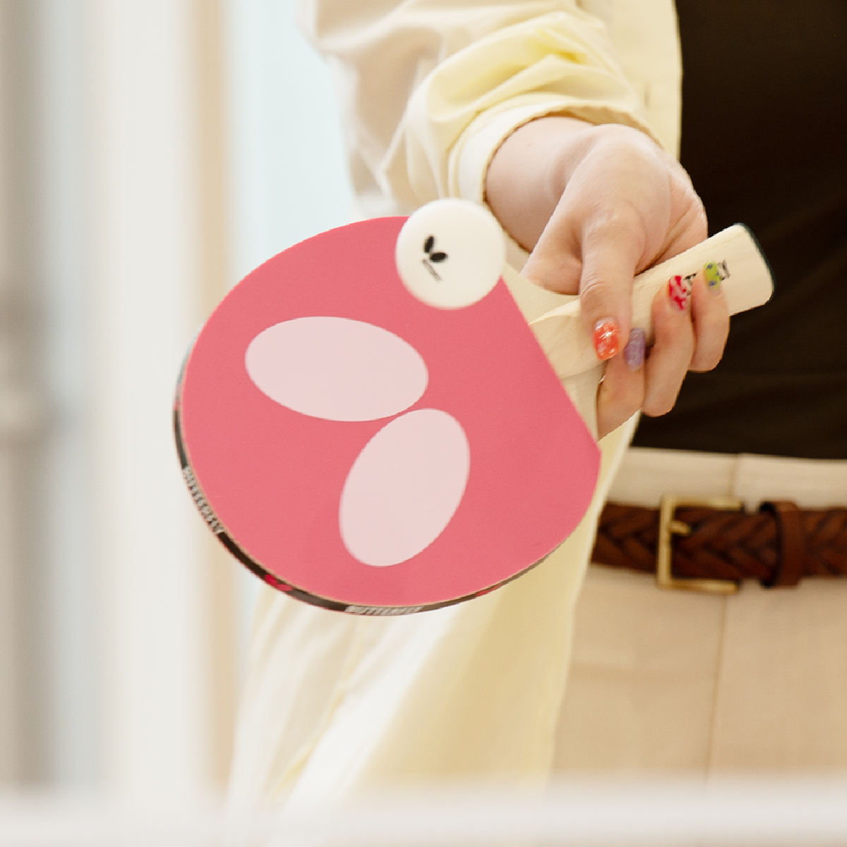 ロゴラケット ピンク