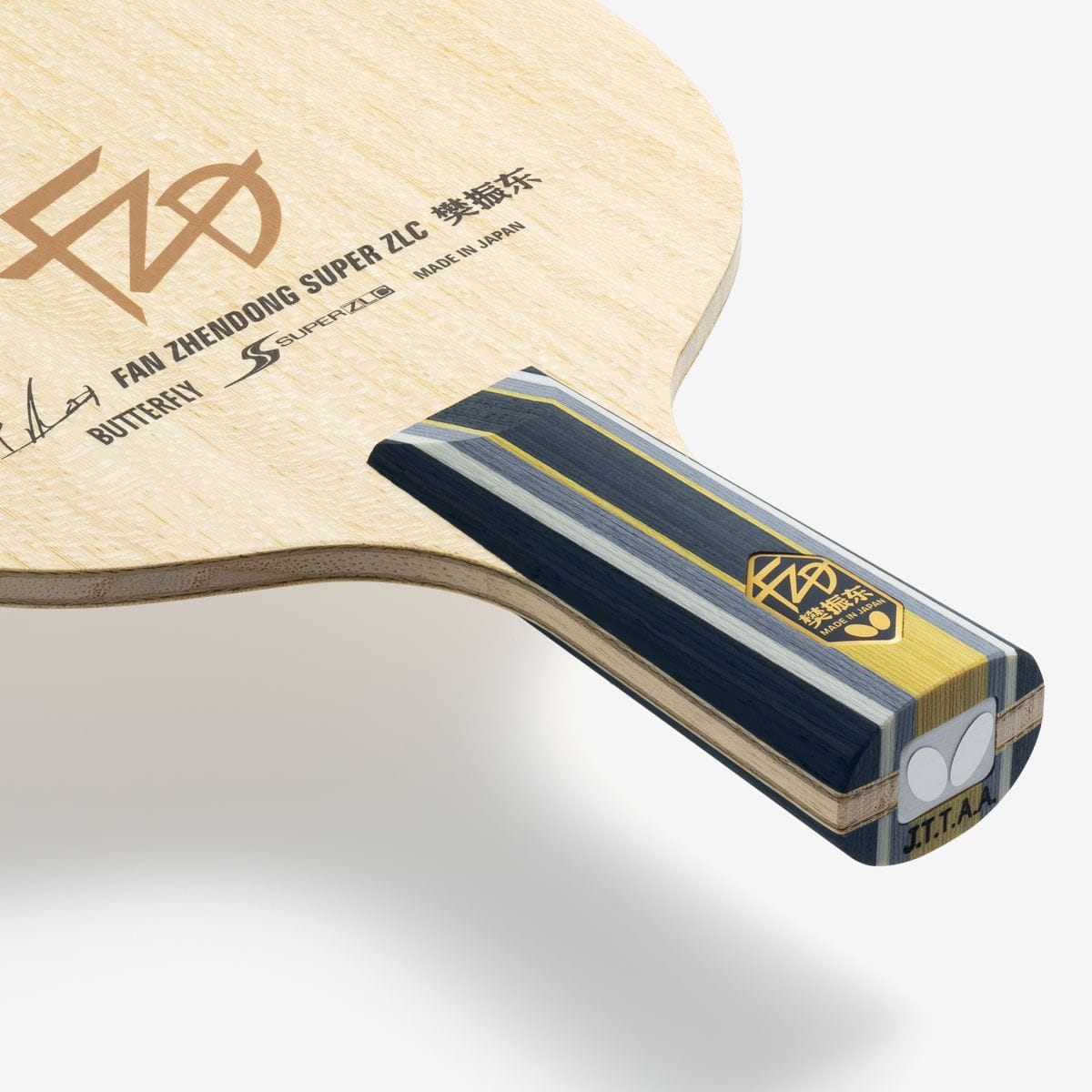 バタフライ(Butterfly) 卓球 ラケット 樊振東 SUPER ZLC-CS 中国式ペン 24210 ブレードサイズ:161×150mm(丸型)