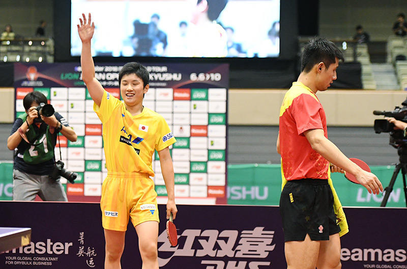 強化のフロントライン6 ジャパンオープンでの張本智和の評価