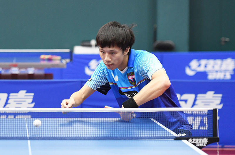 高速サウスポー林高遠のテクニック 速攻を引き出すスピードチキータ