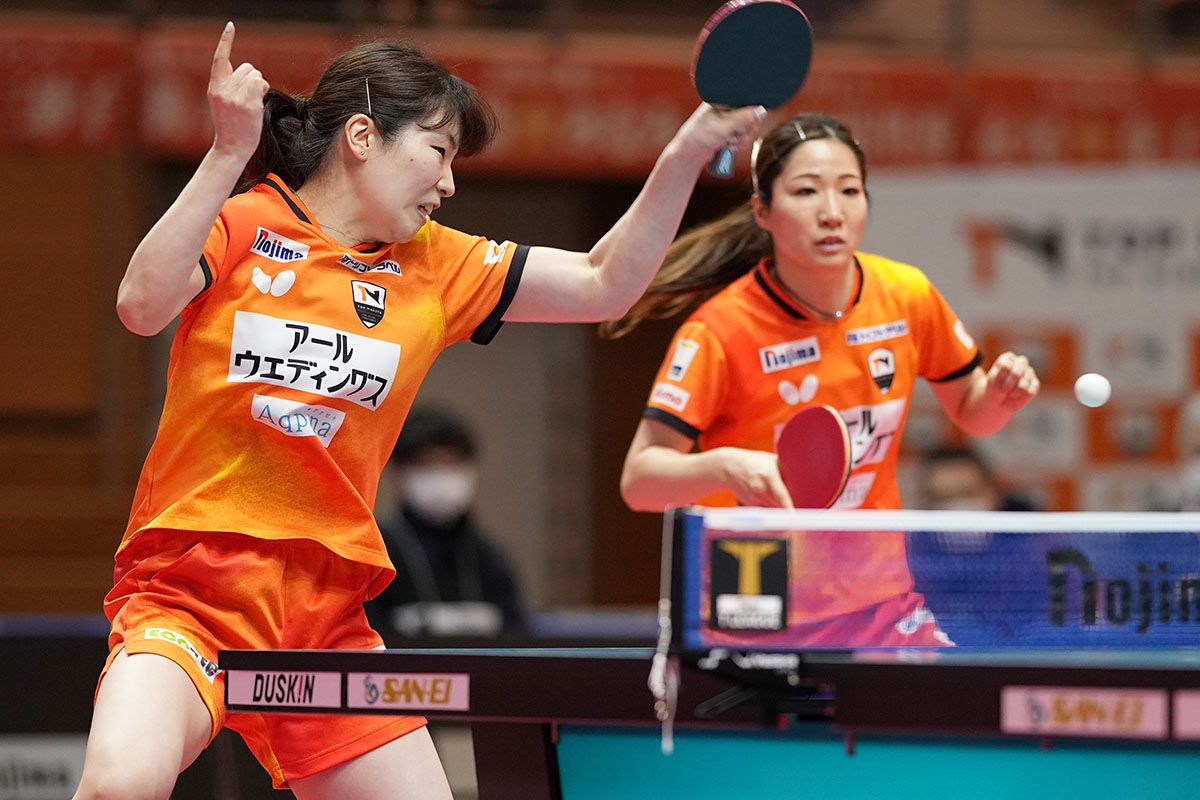 卓球 Tリーグ ベストペアは大島祐哉／篠塚大登と鈴木李茄／南波侑里香