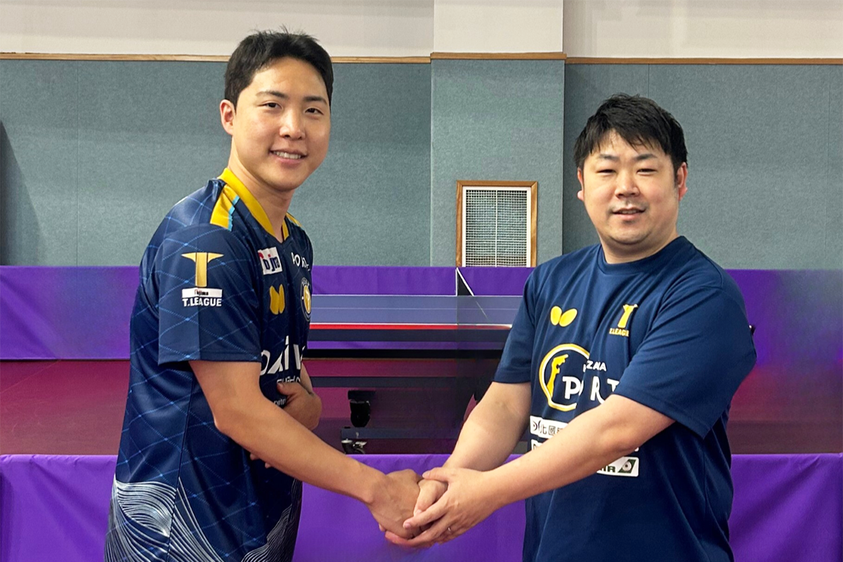 卓球 金沢ポートが林鐘勳と契約合意