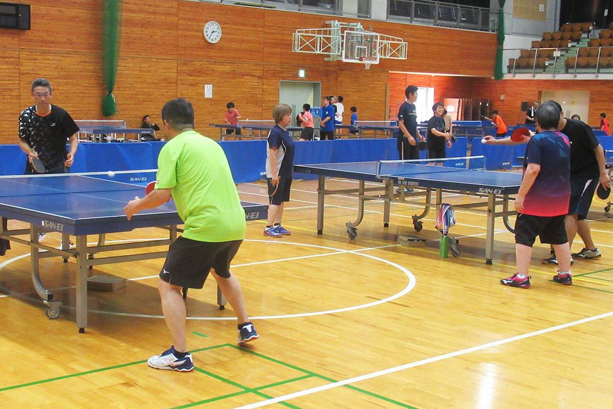 「1日まるごと卓球の日」　伊那市で開催