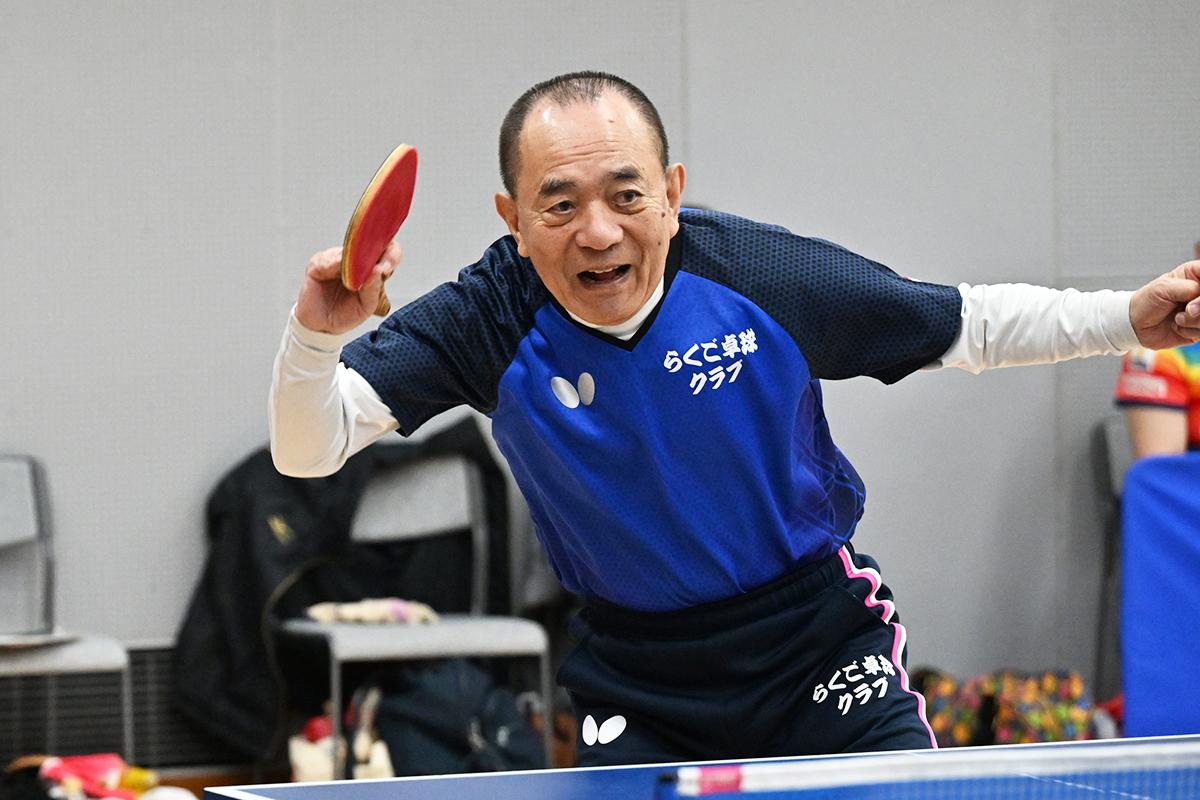らくご卓球クラブ 新春初打ち会2026　バタフライ卓球道場で開催