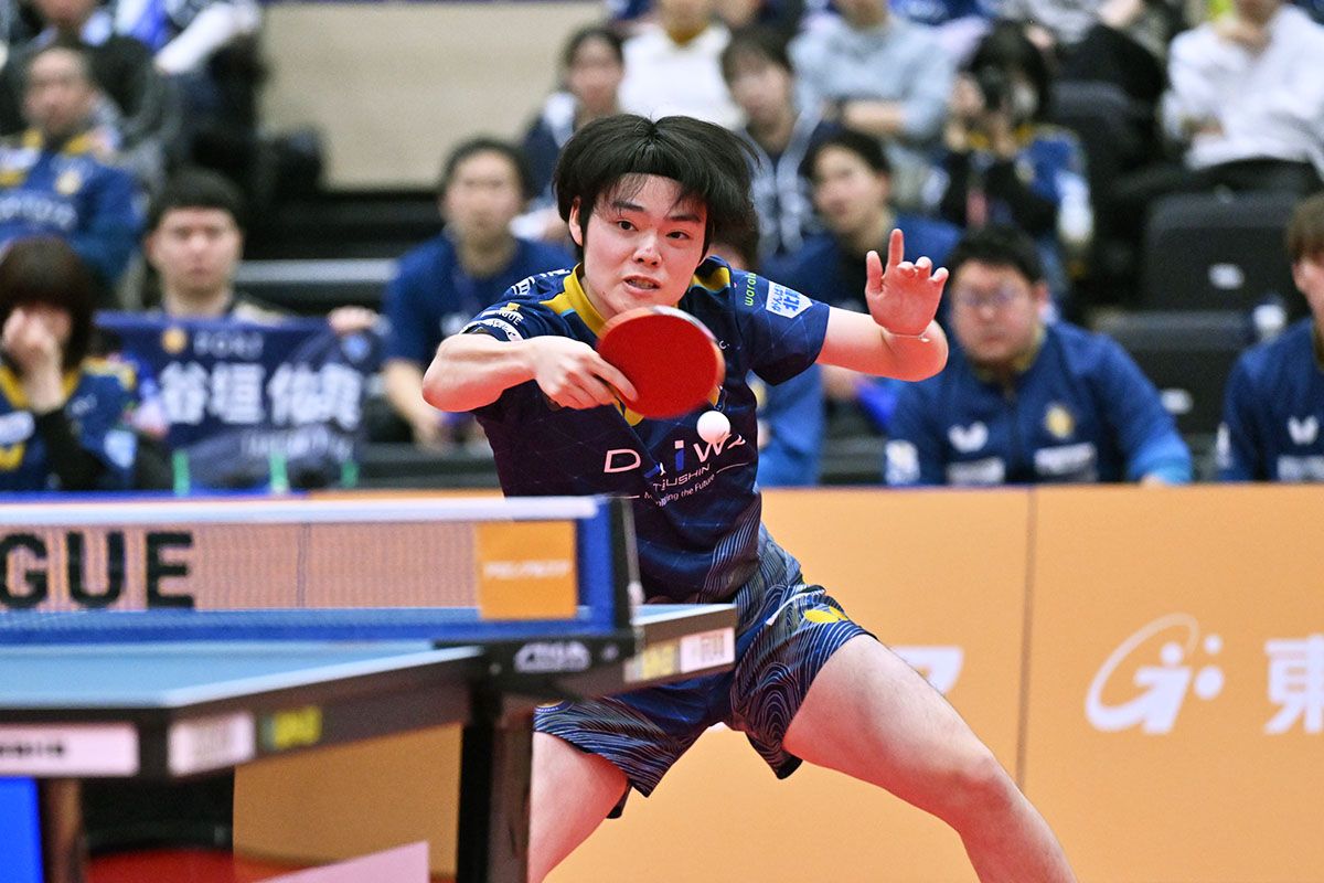 卓球 金沢ポートが谷垣佑真と3年契約