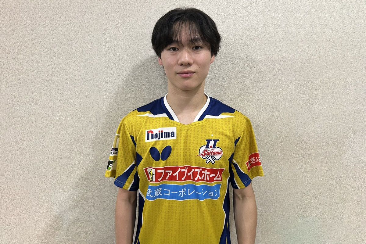 卓球 T.T彩たま 芝拓人と新規契約