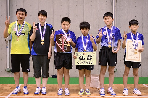 仙台ジュニアクラブが危なげない内容で堂々の連覇達成！