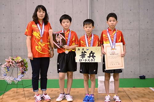 昨年に続いて準優勝の華兵ロードスカイ