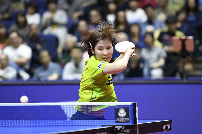 ジャパンオープン札幌大会　女子シングルス、日本勢は平野美宇がベスト4進出