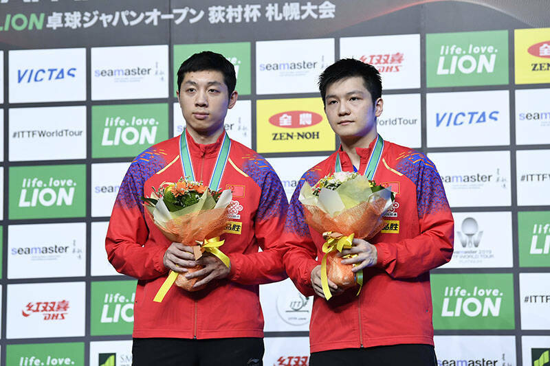 ジャパンオープン札幌大会　男子ダブルスは樊振東/許昕（中国）が優勝！