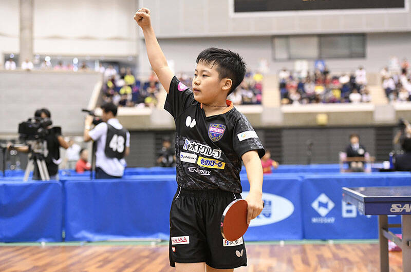 全日本卓球選手権大会（ホープス・カブ・バンビの部）～松島輝空が6連覇を達成～
