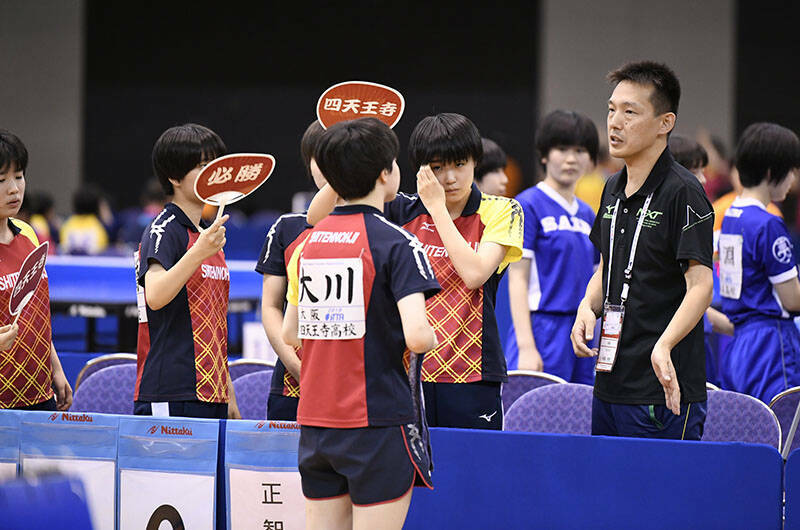 女子学校対抗2回戦 強豪校が勝ち進む 卓球レポート