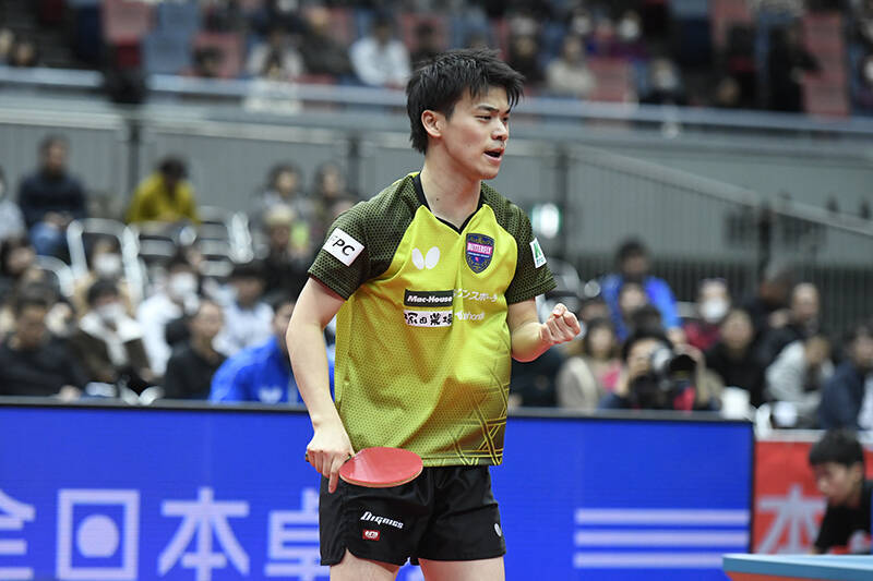 2020年全日本卓球　男子シングルス3位　吉田雅己「どのタイプにも自分の力を出せるようにならないと」