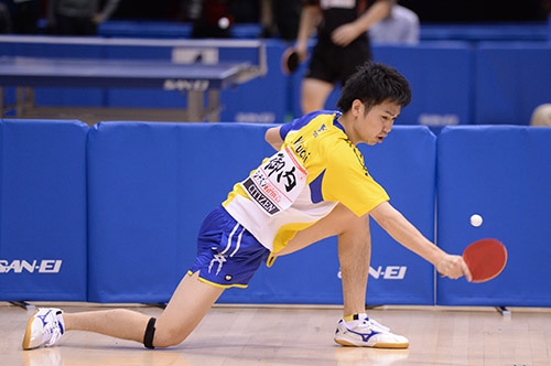 平成25年度全日本選手権大会5日目④ 男子シングルス5回戦、張、松平賢らが敗れる