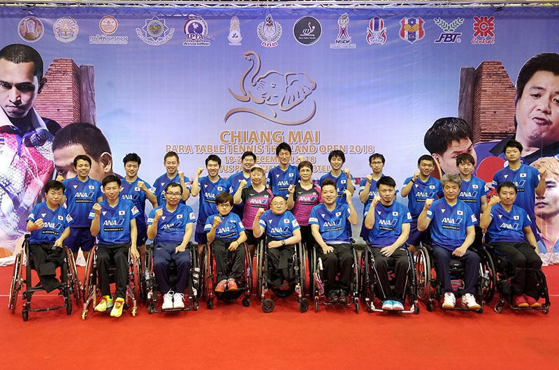 パラ卓球　タイオープン　井上全悠、永下尚也が優勝