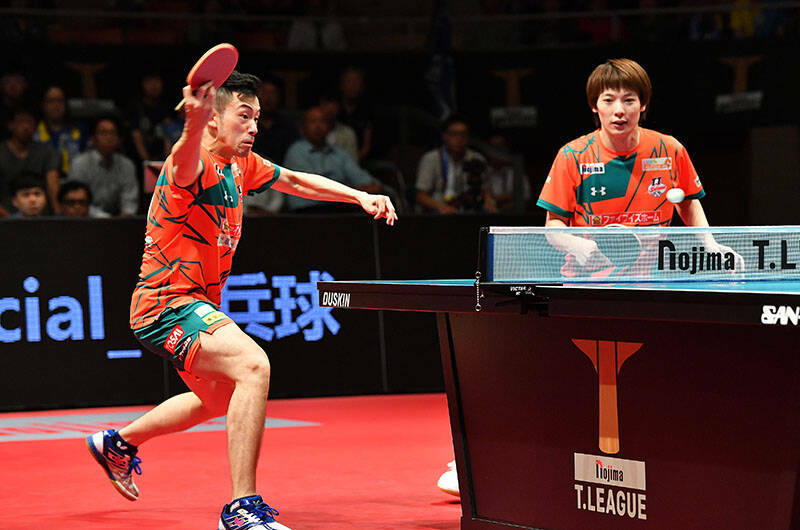 Tリーグ男子 9月5日までの結果　黄鎮廷／松平健太のペアが登場