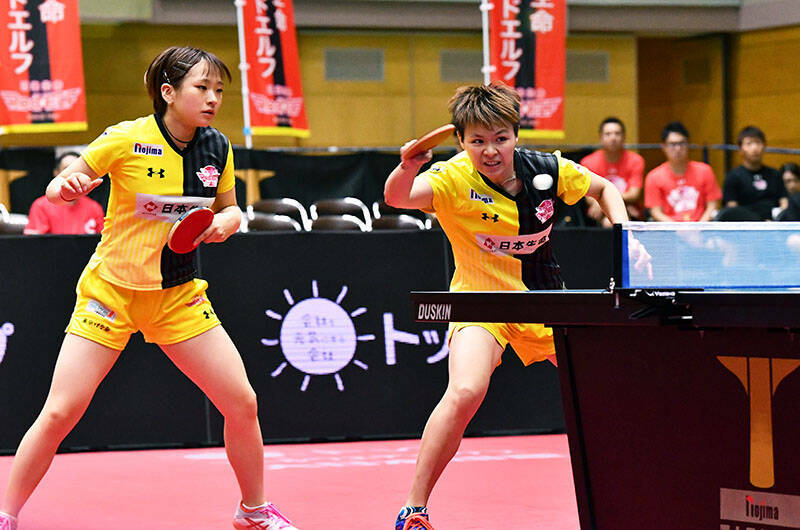 Tリーグ女子 9月9日までの結果