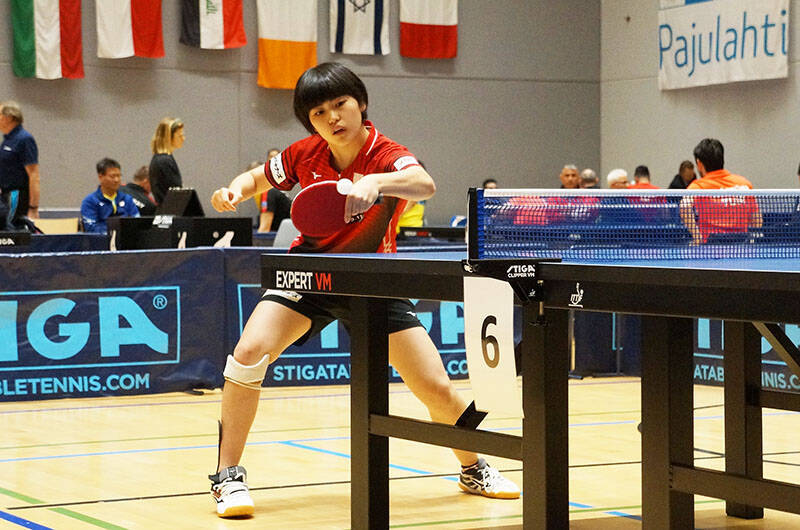 パラ卓球 フィンランドオープン　友野有理が優勝