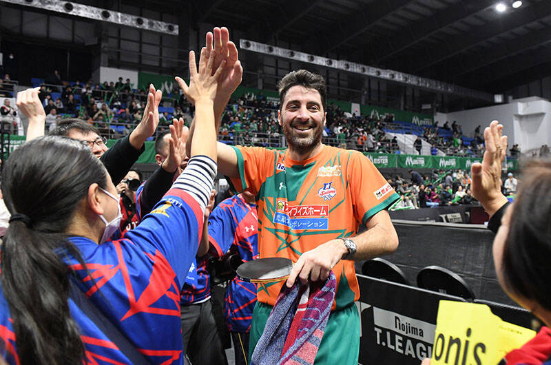 Tリーグ男子 12月30日までの結果　首位は木下、2位は彩たま