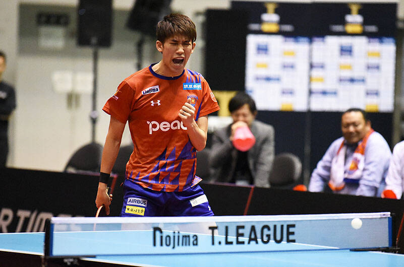 Tリーグ男子 2月2日までの結果