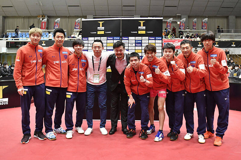 Tリーグ男子 2月16日までの結果