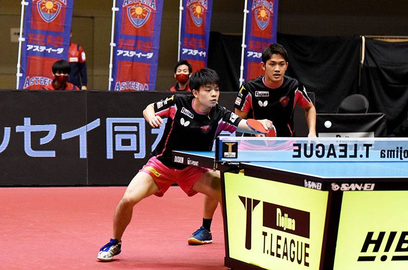 卓球 Tリーグ男子 2020年12月5日までの結果