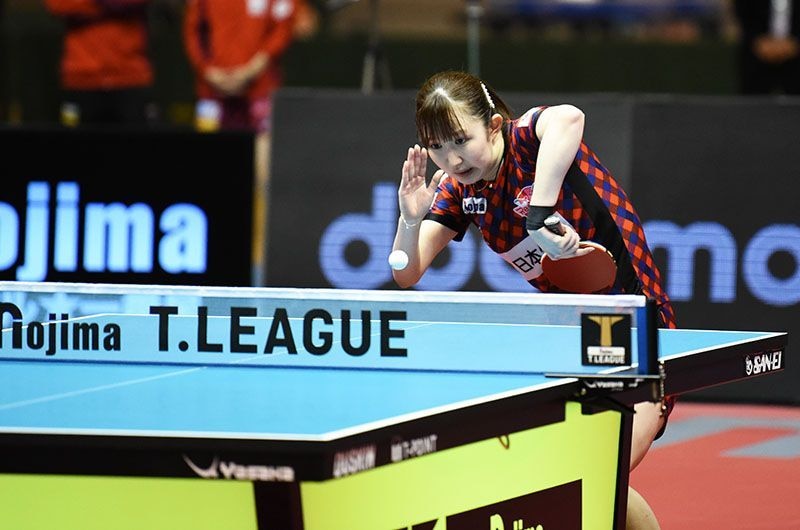 卓球 Tリーグ女子 2020年12月16日までの結果