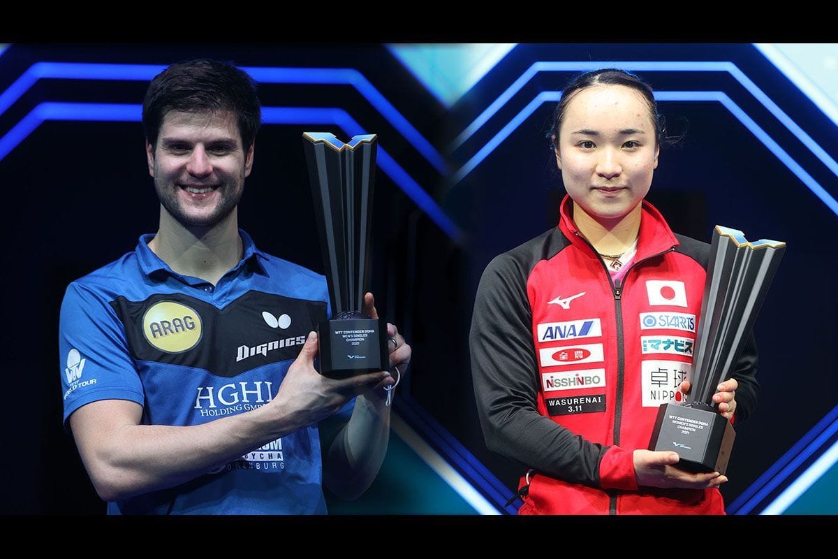 卓球 WTTコンテンダー ドーハ　オフチャロフと伊藤美誠が優勝