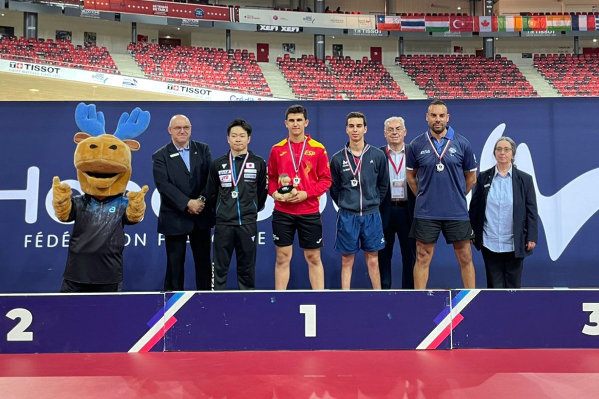 パラ卓球 フランスオープン男子シングルス　岩渕幸洋が準優勝