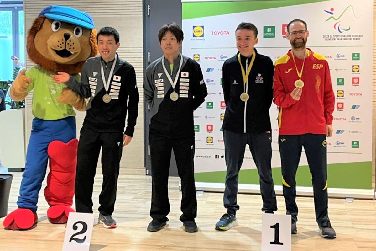 パラ卓球 スロベニアオープン　ダブルスの結果