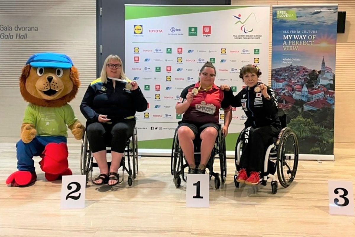 パラ卓球 スロベニアオープン　女子シングルスの結果