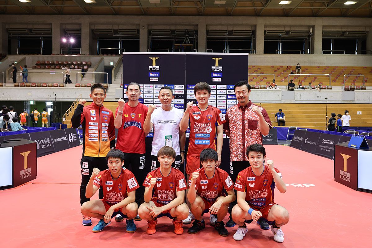 卓球 Tリーグ男子 2022年9月18日までの結果