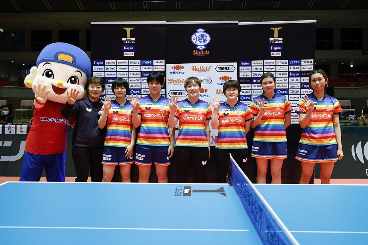 卓球 Tリーグ女子 2022年11月6日までの結果