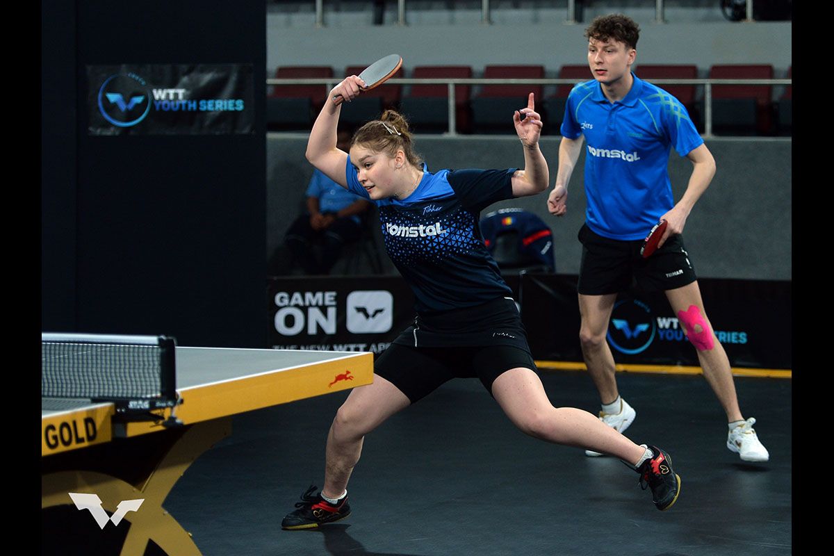 卓球 WTTユースコンテンダー ドーハ　混合ダブルスの結果