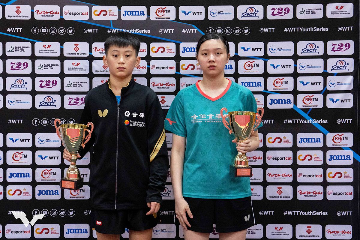 卓球 WTTユースコンテンダー プラッジャ・ダロ　混合ダブルスの結果