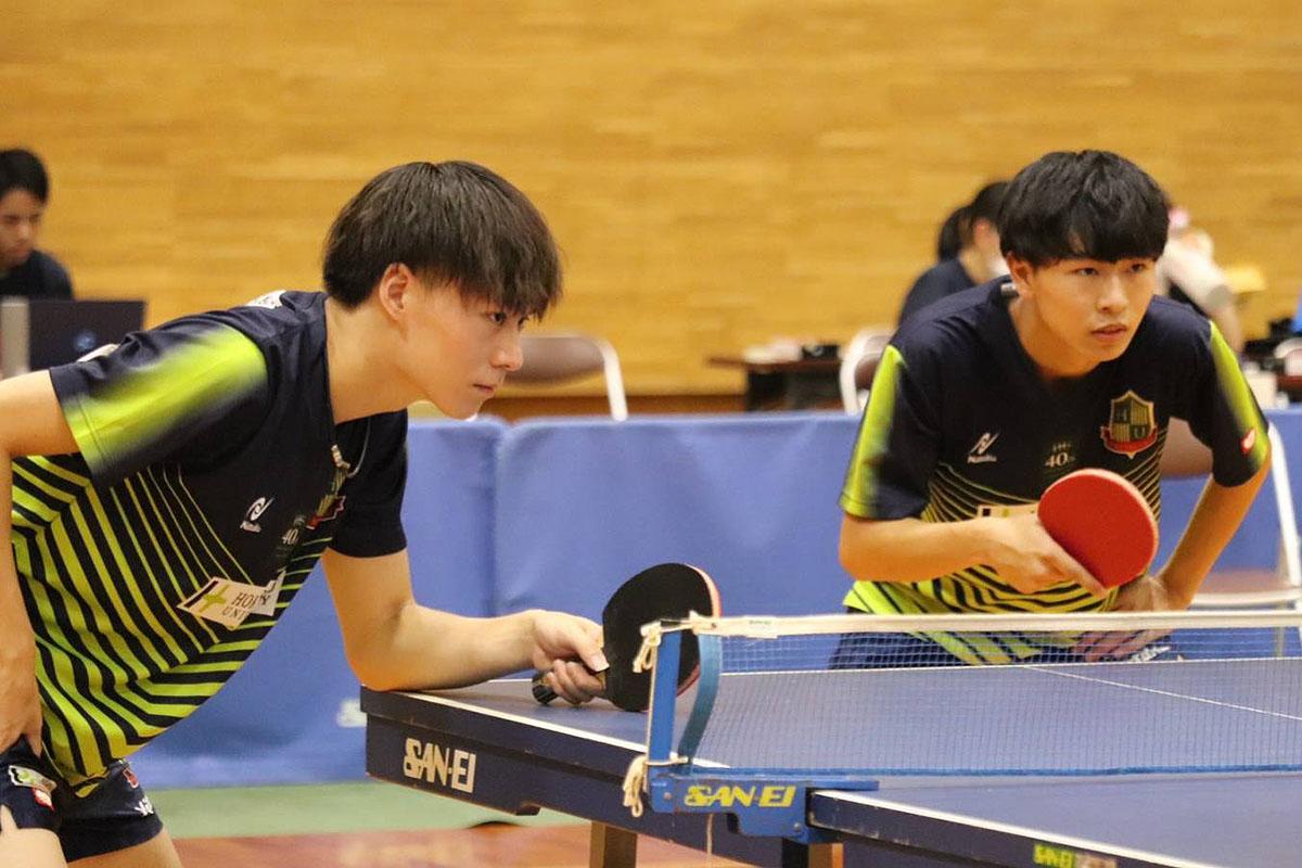 各地の大会結果　令和5年度夏季北信越学生卓球選手権大会