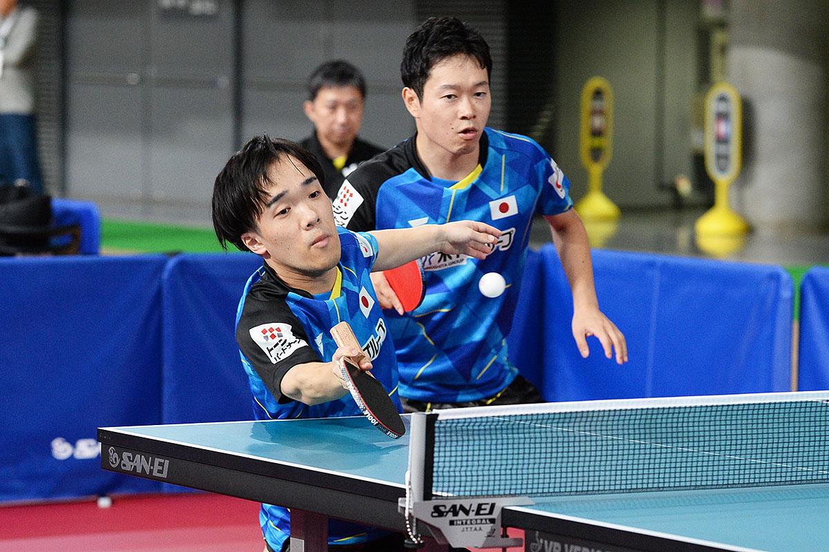 パラ卓球 ジャパンオープン　男子ダブルスの結果