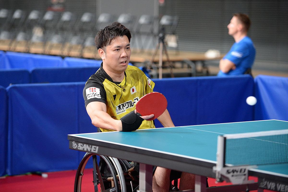 パラ卓球 ジャパンオープン　男子シングルスの結果（クラス1〜クラス5）