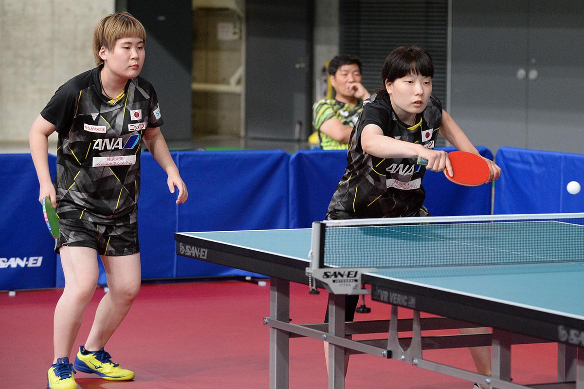 パラ卓球 ジャパンオープン　女子ダブルスの結果