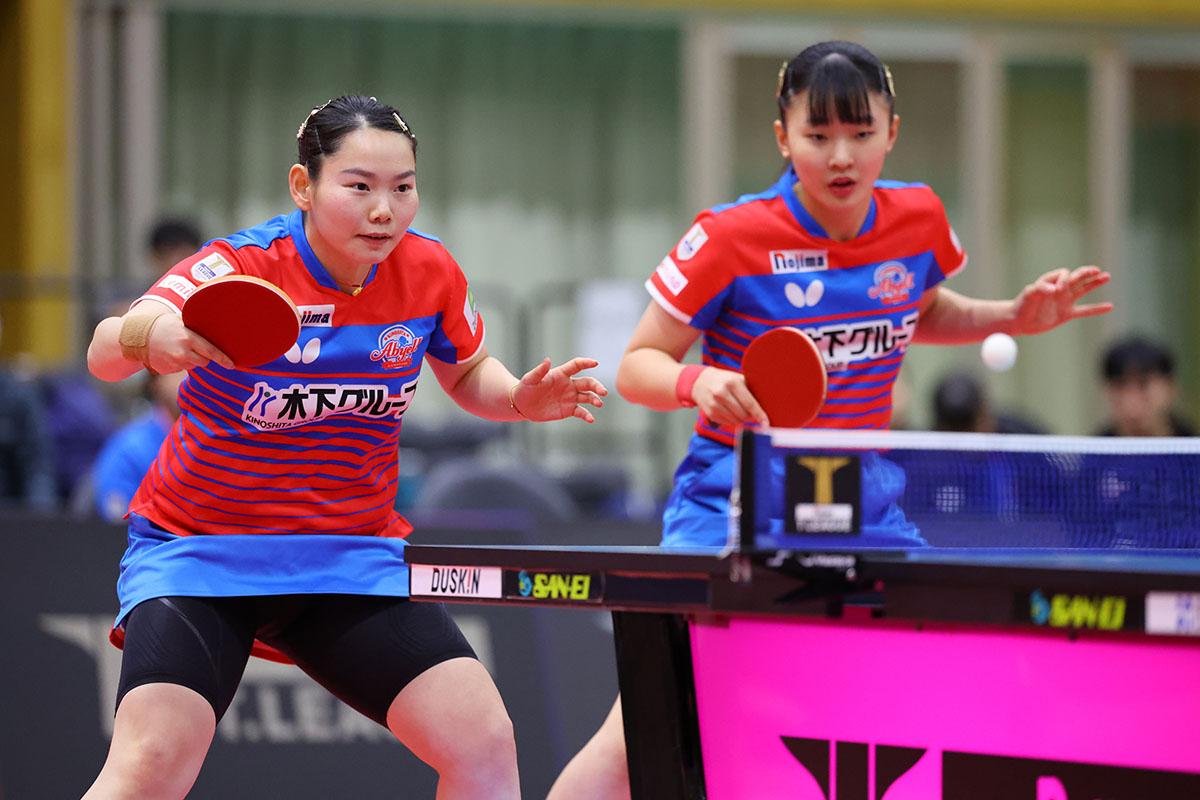 卓球 Tリーグ女子 2024年1月8日までの結果