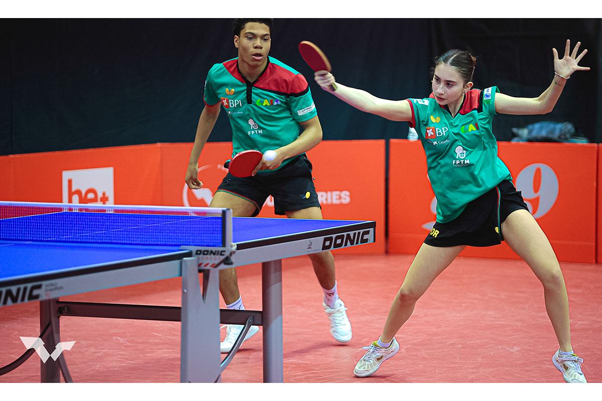 卓球 WTTユースコンテンダー ヴィラ レアル　混合ダブルスの結果