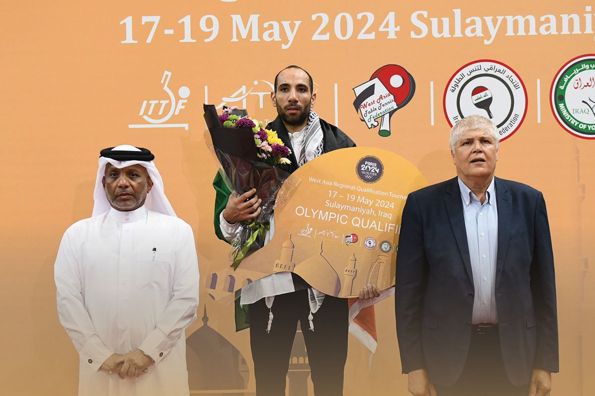 卓球 パリ五輪　西アジア予選の結果