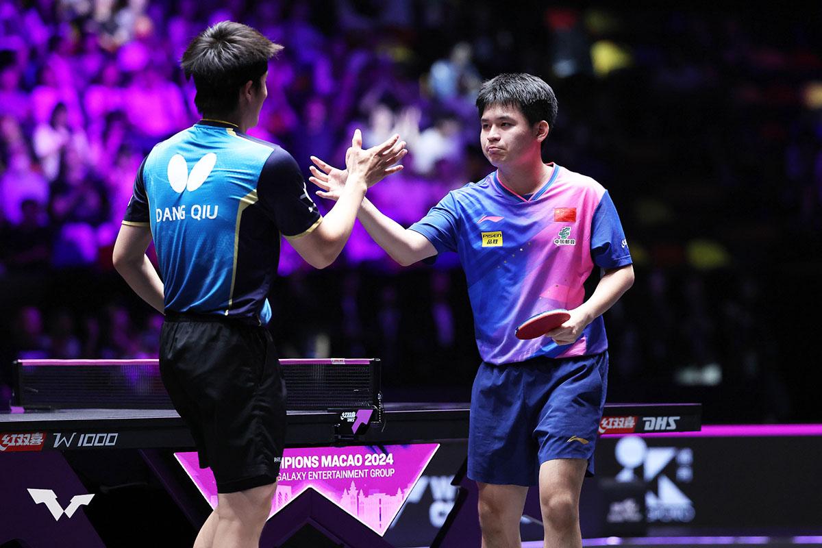 卓球 WTTチャンピオンズ マカオ　男子シングルスは林詩棟が優勝