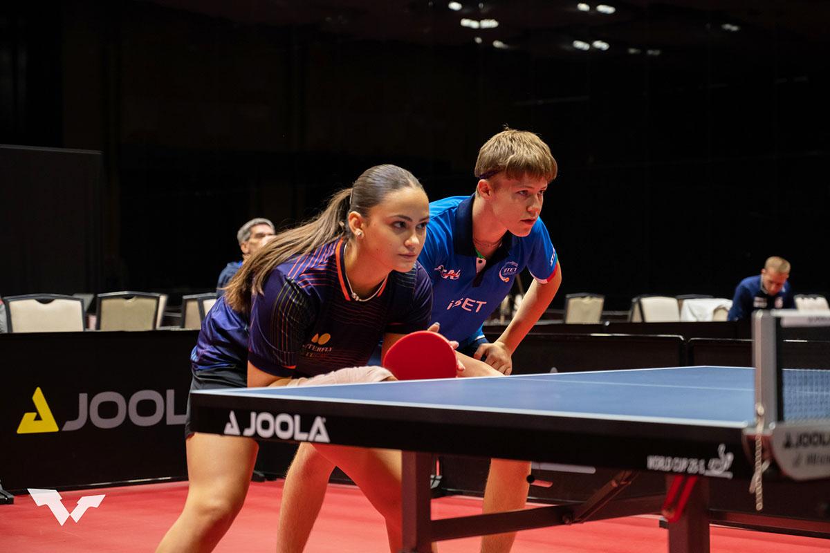 卓球 WTTユースコンテンダー サラエボ　混合ダブルスの結果