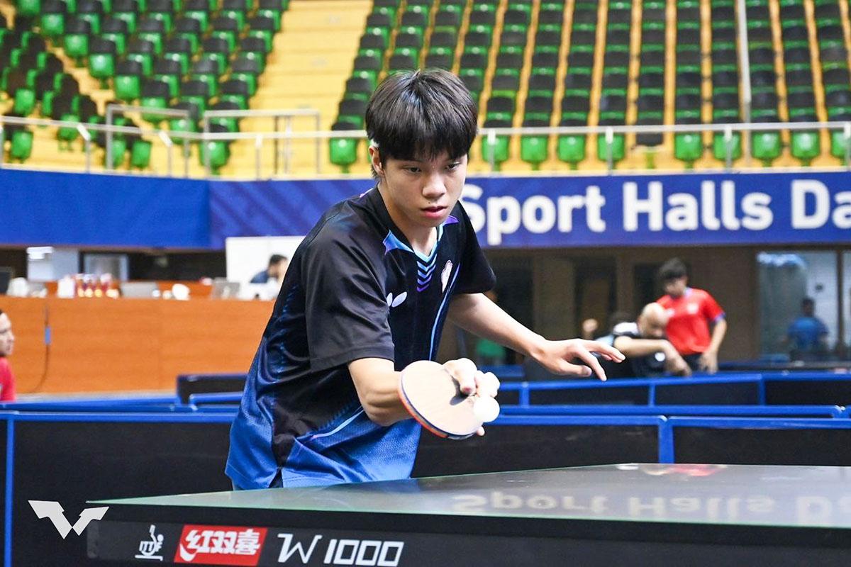 卓球 WTTユースコンテンダー ダンマーム　男子の結果