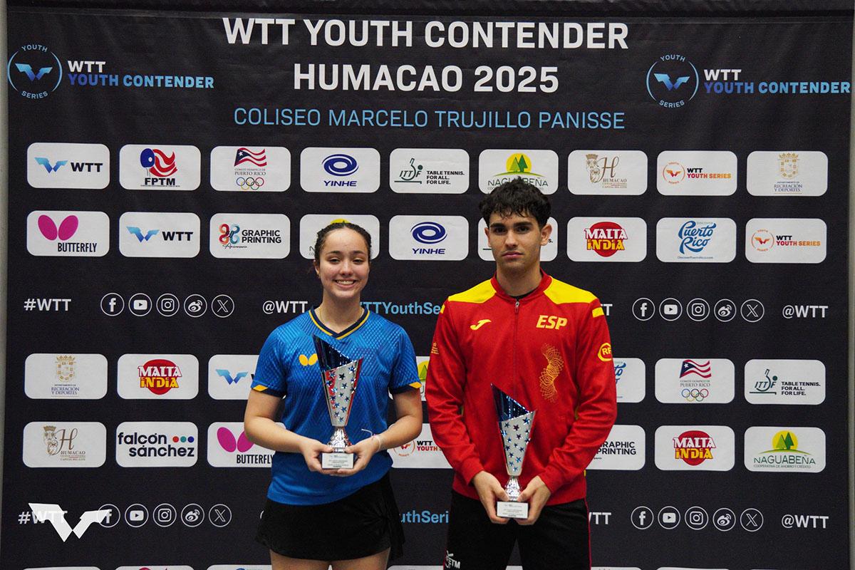 卓球 WTTユースコンテンダー ウマカオ　混合ダブルスの結果