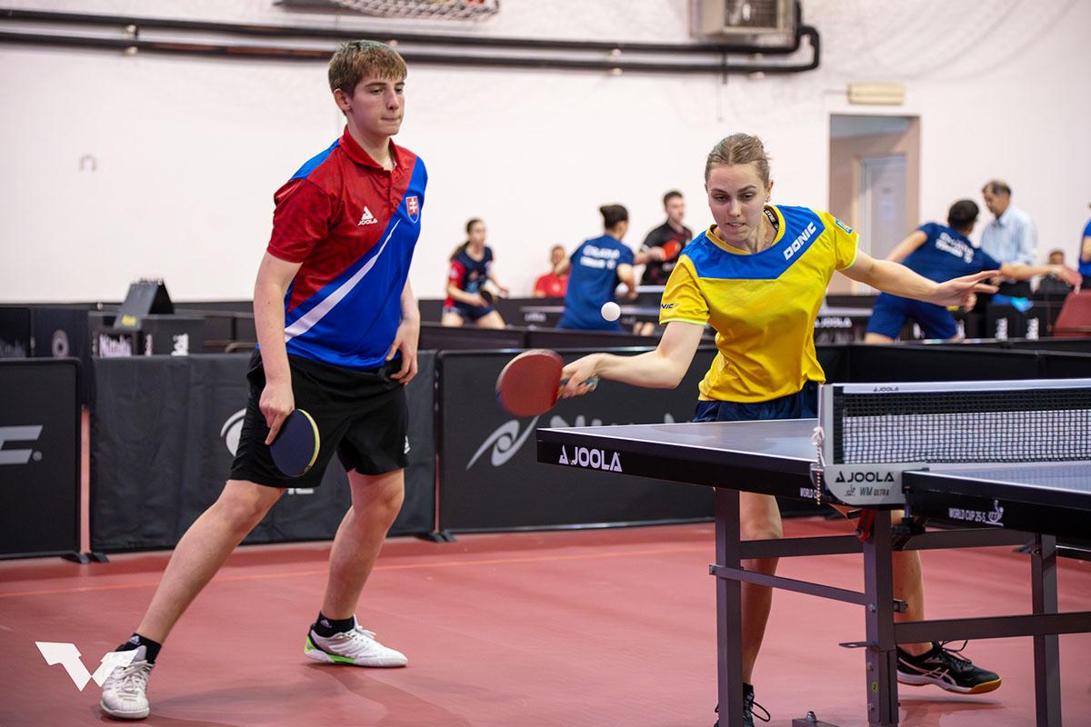 卓球 WTTユースコンテンダー サラエボ　混合ダブルスの結果
