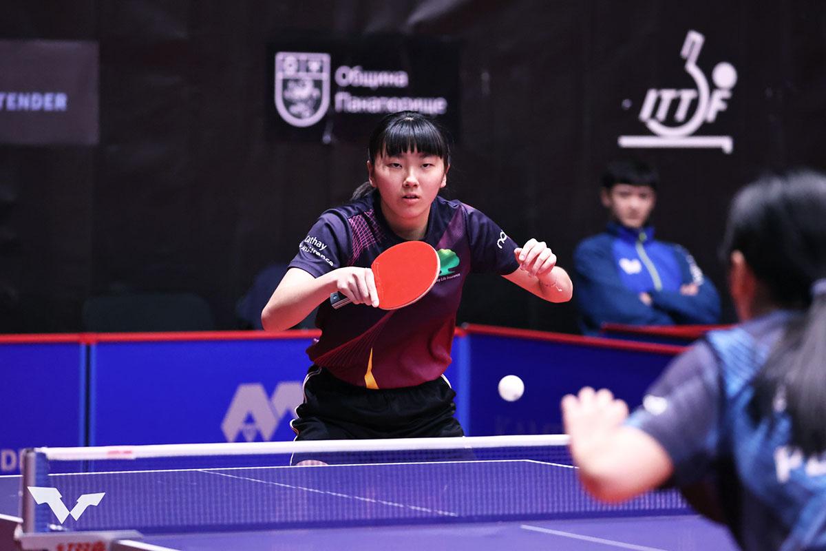 卓球 WTTユースコンテンダー パナギュリシテ　女子の結果